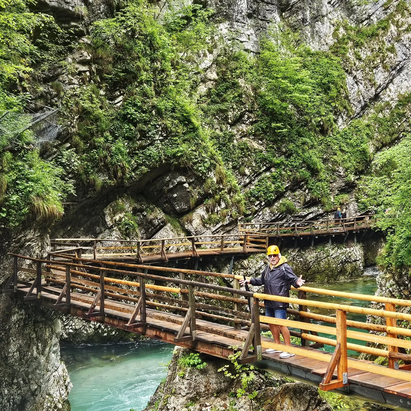Pic of the day #60
This is Vintgar Gorge which is an easy drive from Lake Bled in Slovenia. 
The water was so clear and the lush green trees just made it all spectacular. 
One of our favourite memories in Slovenia