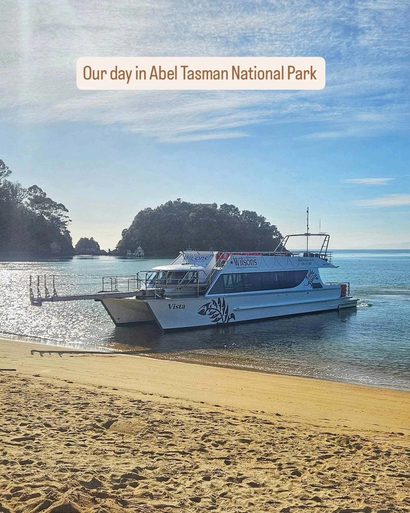 We had the best day exploring Abel Tasman National Park with Wilson's Abel Tasman. 
You hop on right from the beach, cruise up the coastline and hop off wherever you like.
We did a hike at Anchorage through the lush vegetation to a secluded cove.
Whe