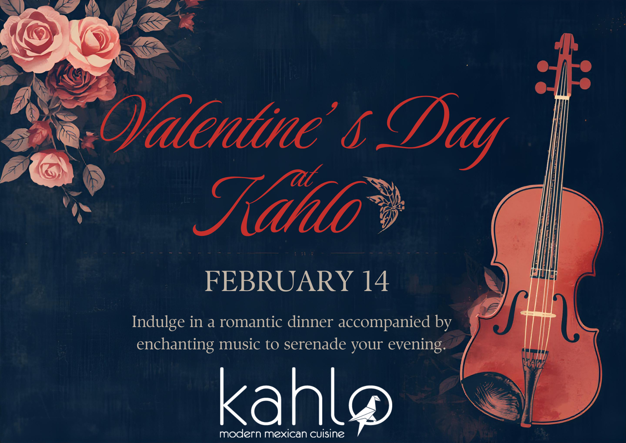 Sumptuous Flyer for Kahlo's Valentine's Dinner.png