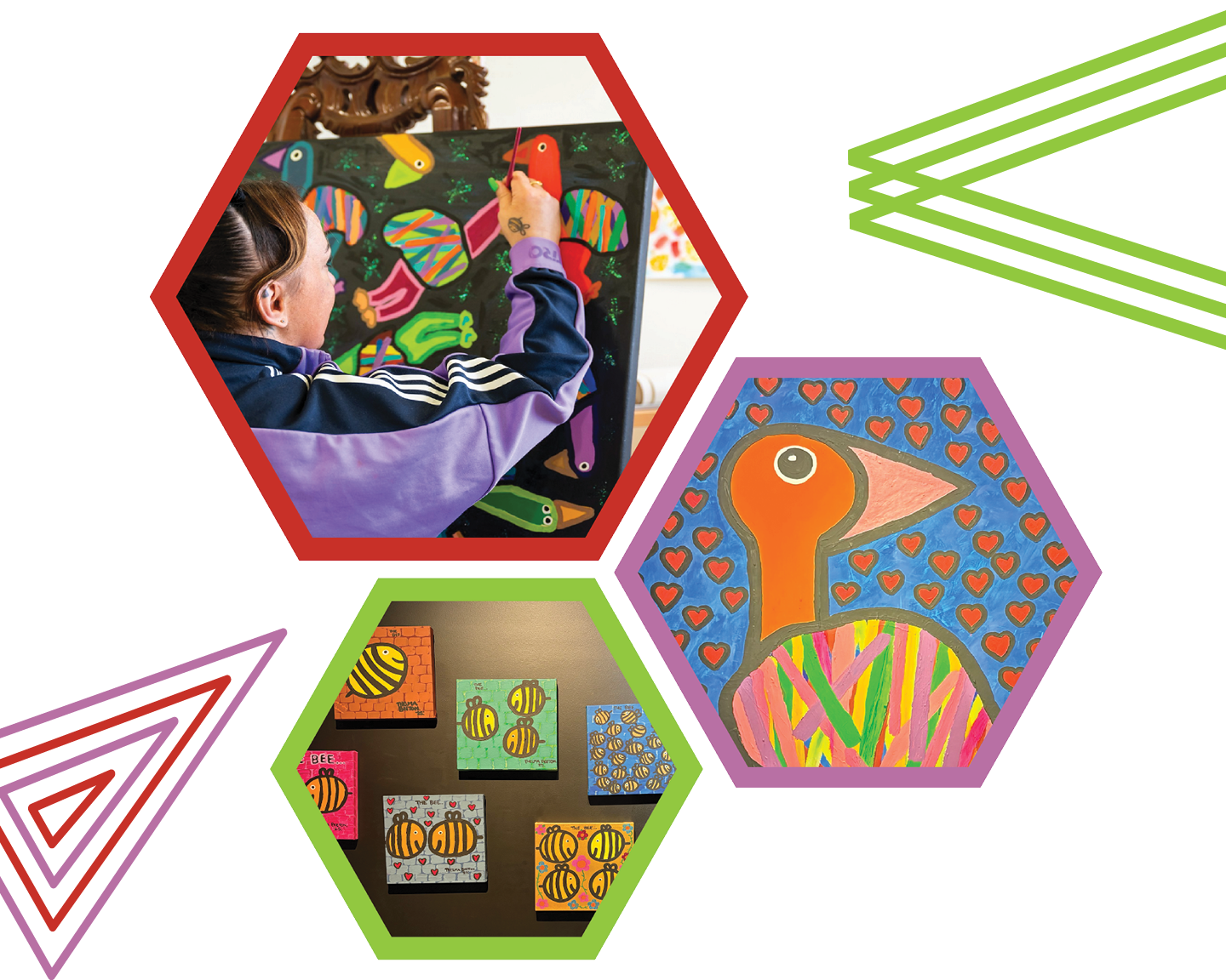 Tracks & Wings: Painting with Thelma Beeton