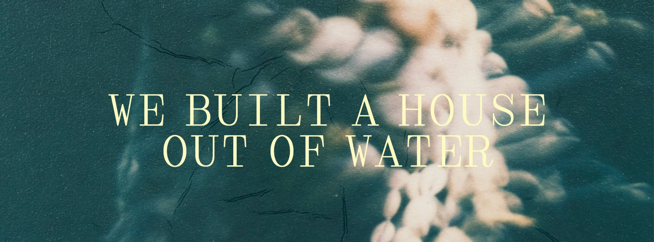 We Built A House Out Of Water