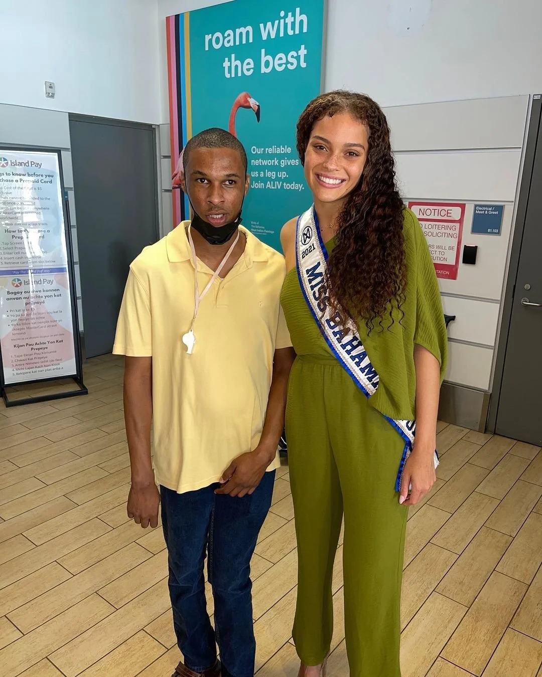 A special welcome for a special group — Miss Bahamas Organization