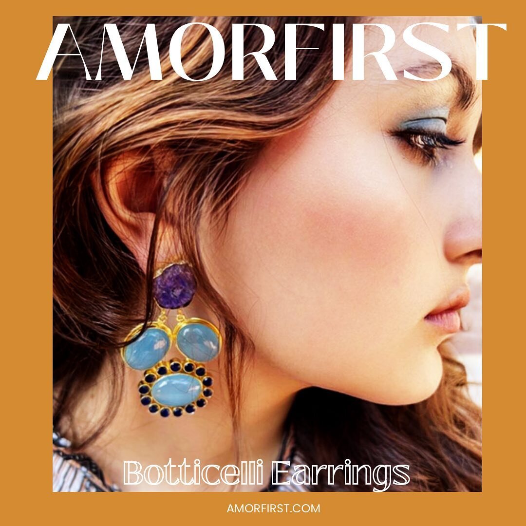 The  Beautiful Renaissance inspired earrings are intricate and elegant. We have them in a diverse select of stones. Find them online link in bio or @openmarketoc in Mainplace mall Santa Ana CA. 
.
.
.
.
#jewelry #uniquejewelry #uniqueearrings #womeni