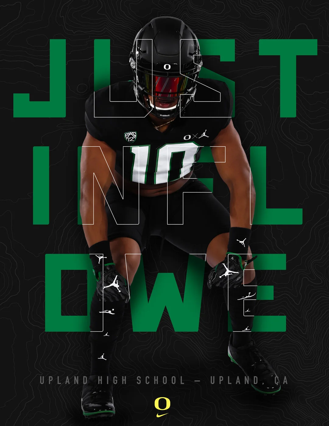 upland high school on University Of Oregon Recruiting Graphics Mackenzie Cosgrove