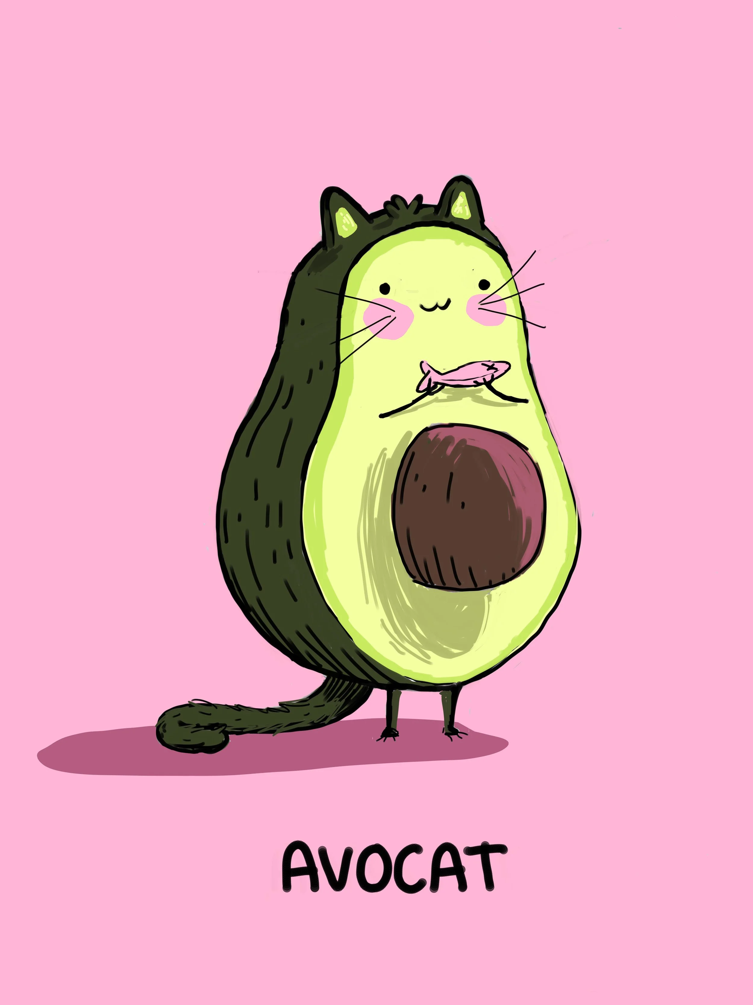 Avocat Art Print