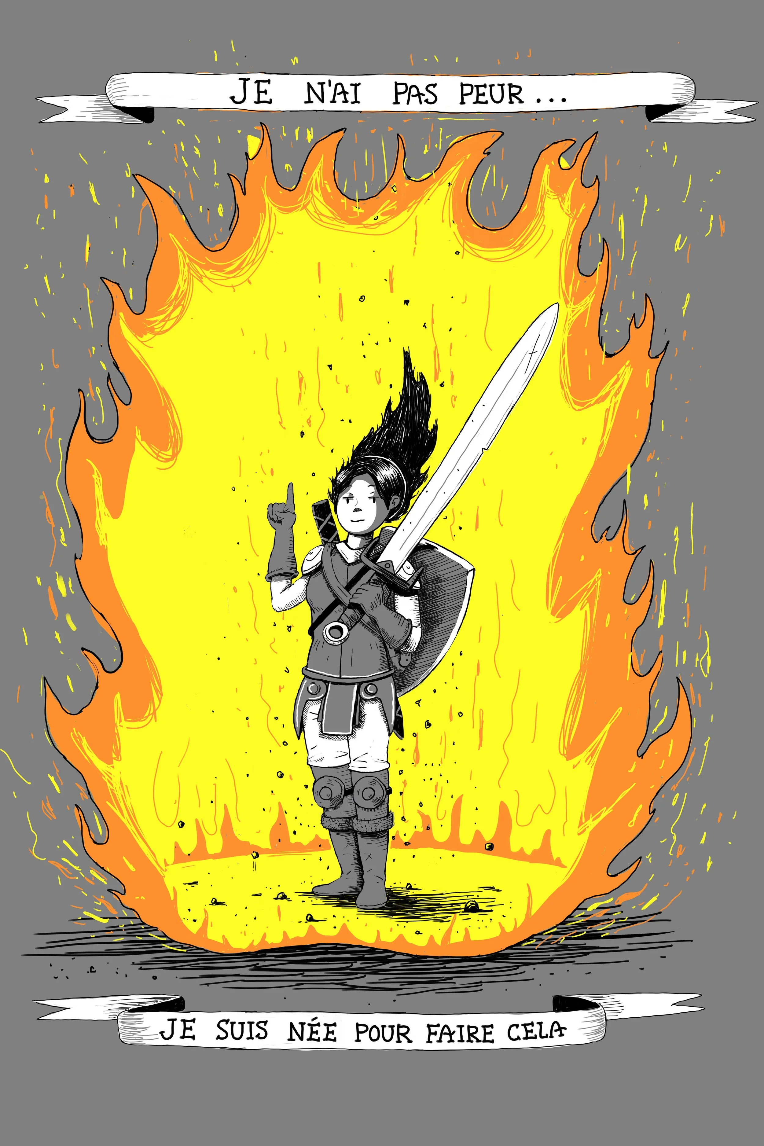 Joan of Arc Art Print