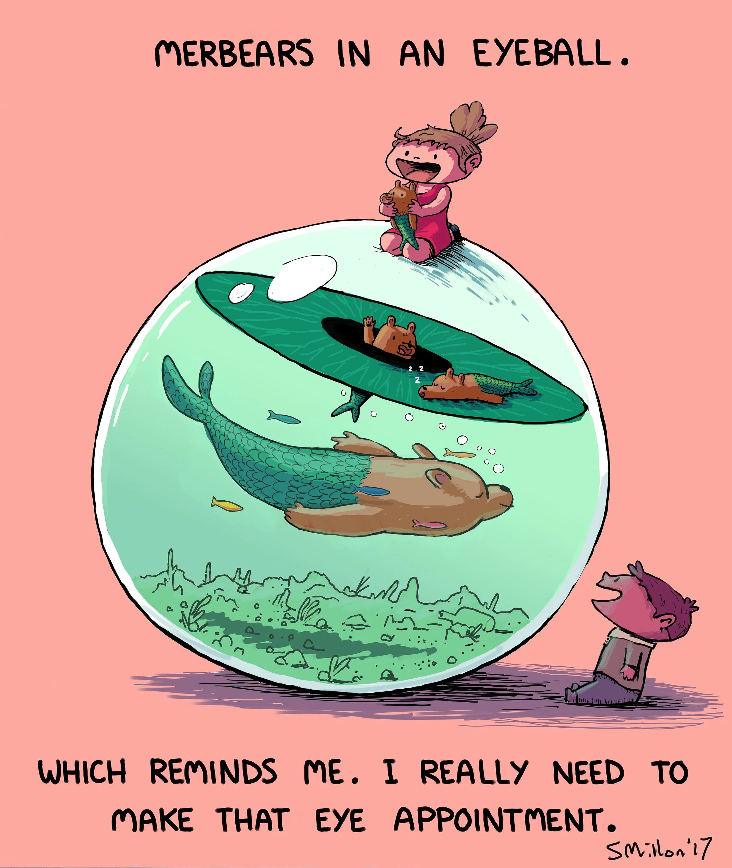 Merbears In An Eyeball