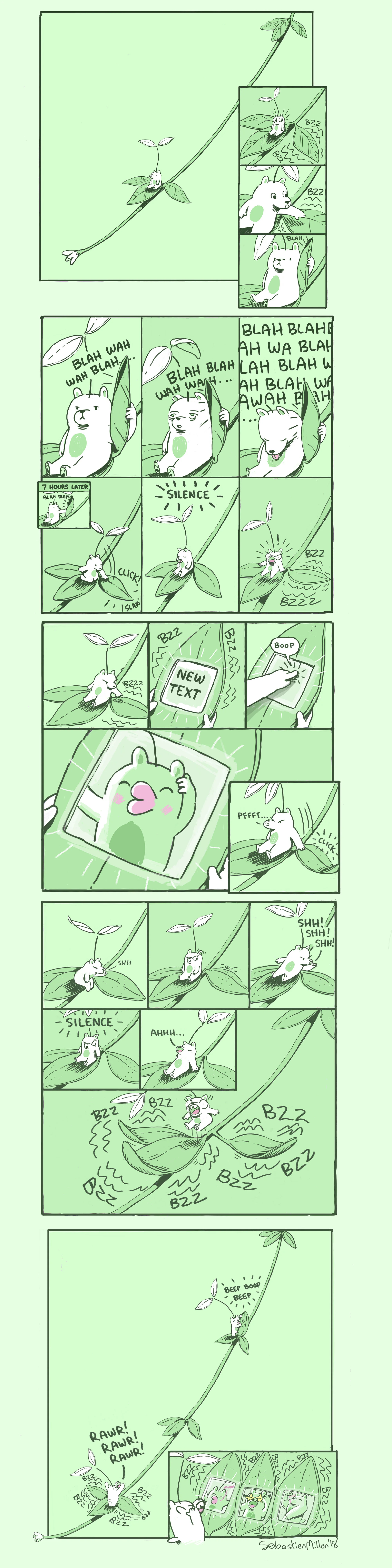 Spirit Bear Leaf Communication