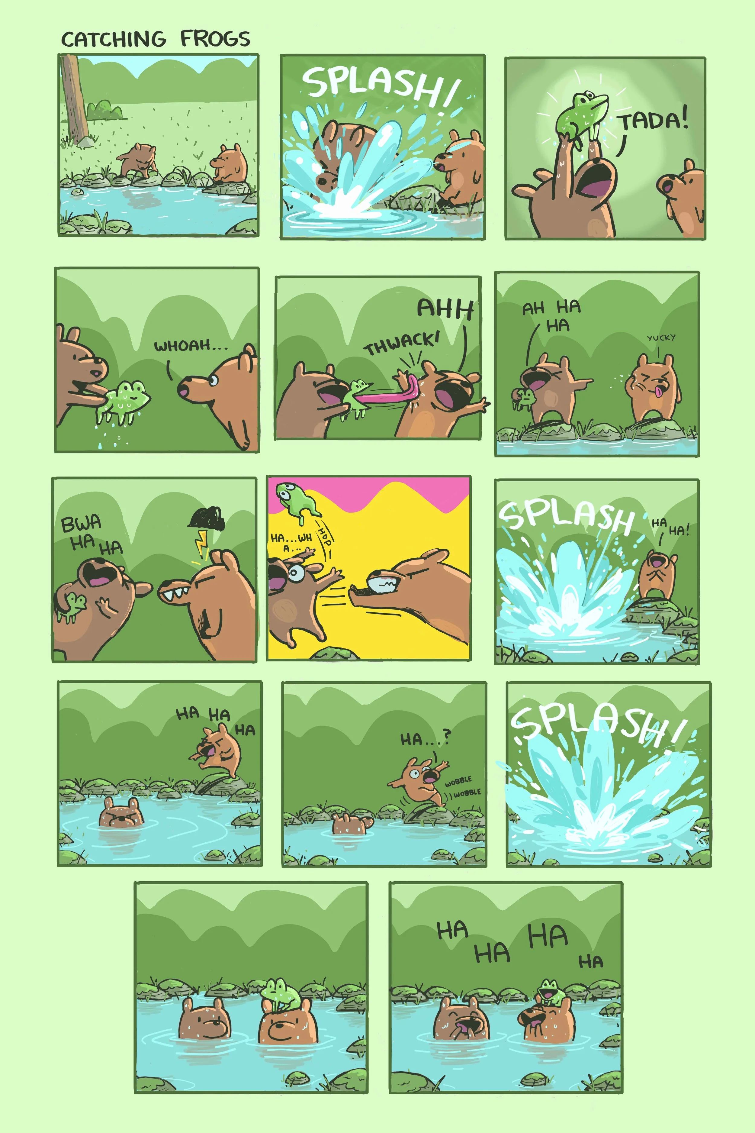 Catching Frogs
