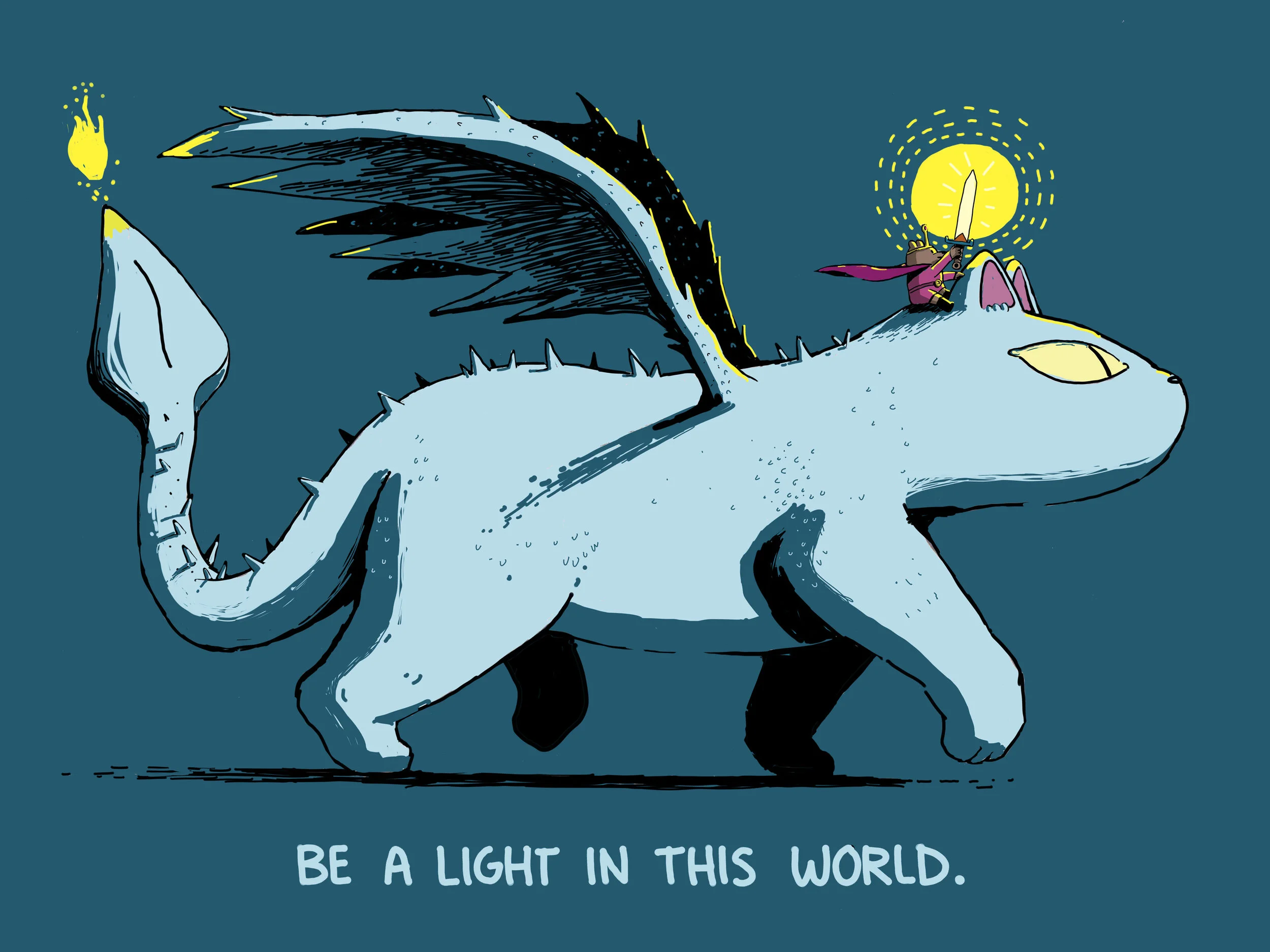 Be A Light (featuring Cat Dragon and Hero Princess Bear)