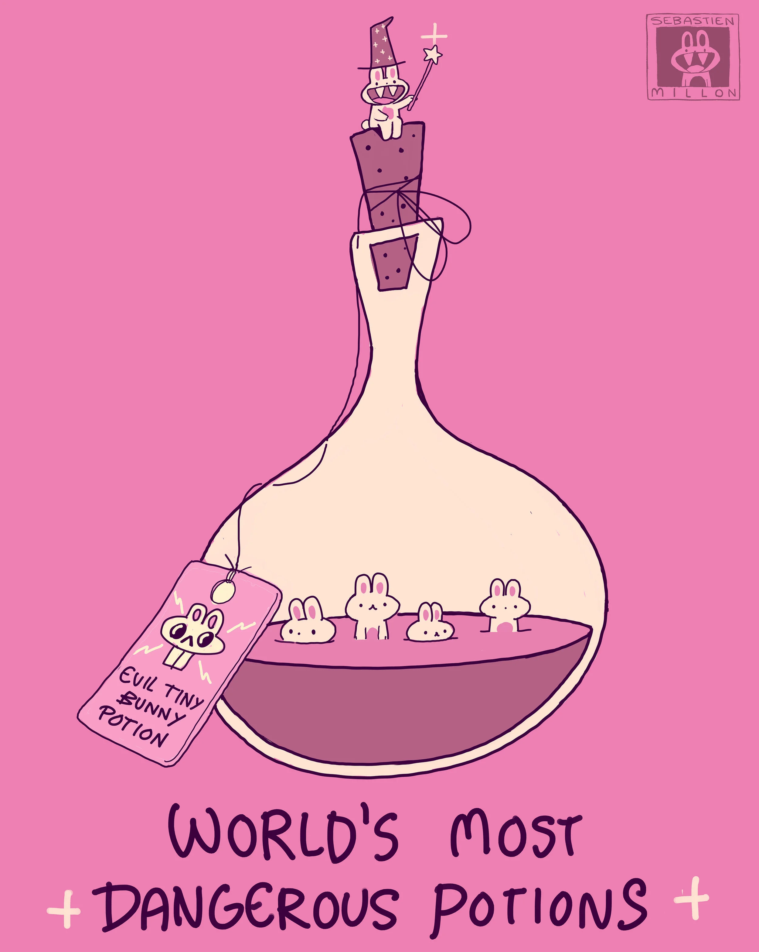 World's Most Dangerous Potions Art Print