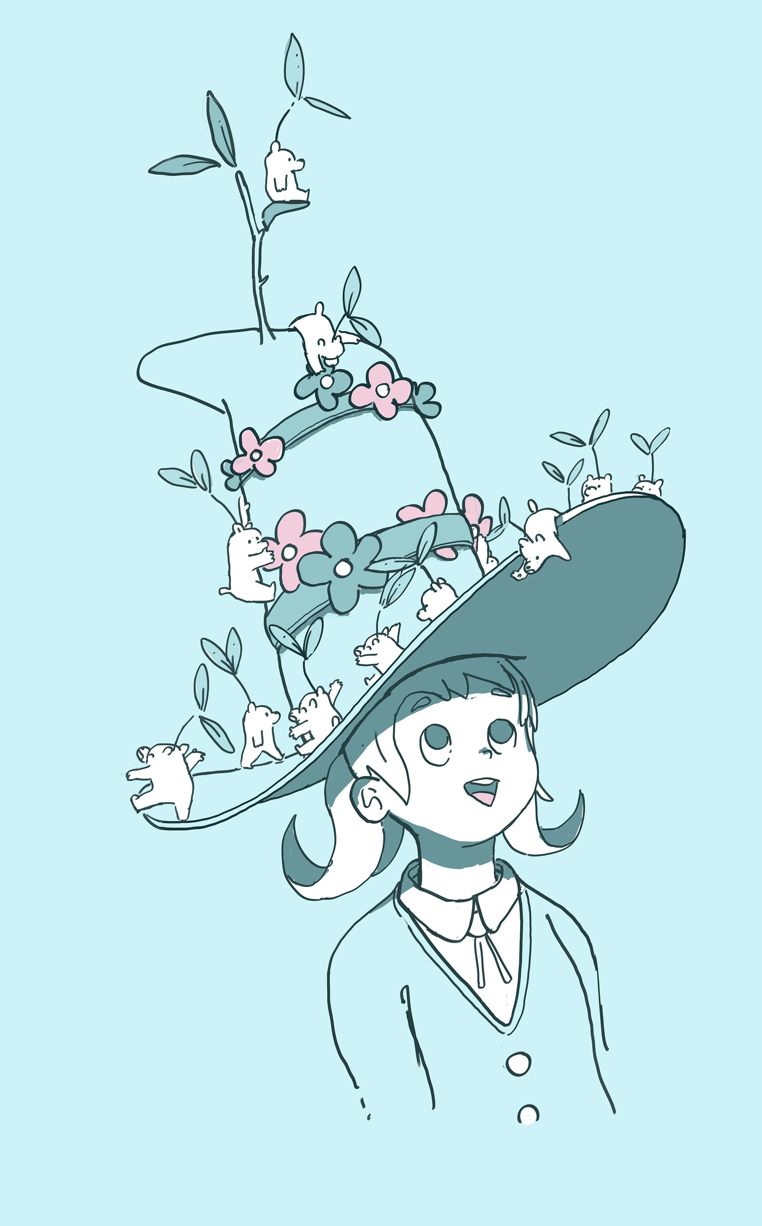 Witch With Spirit Bears