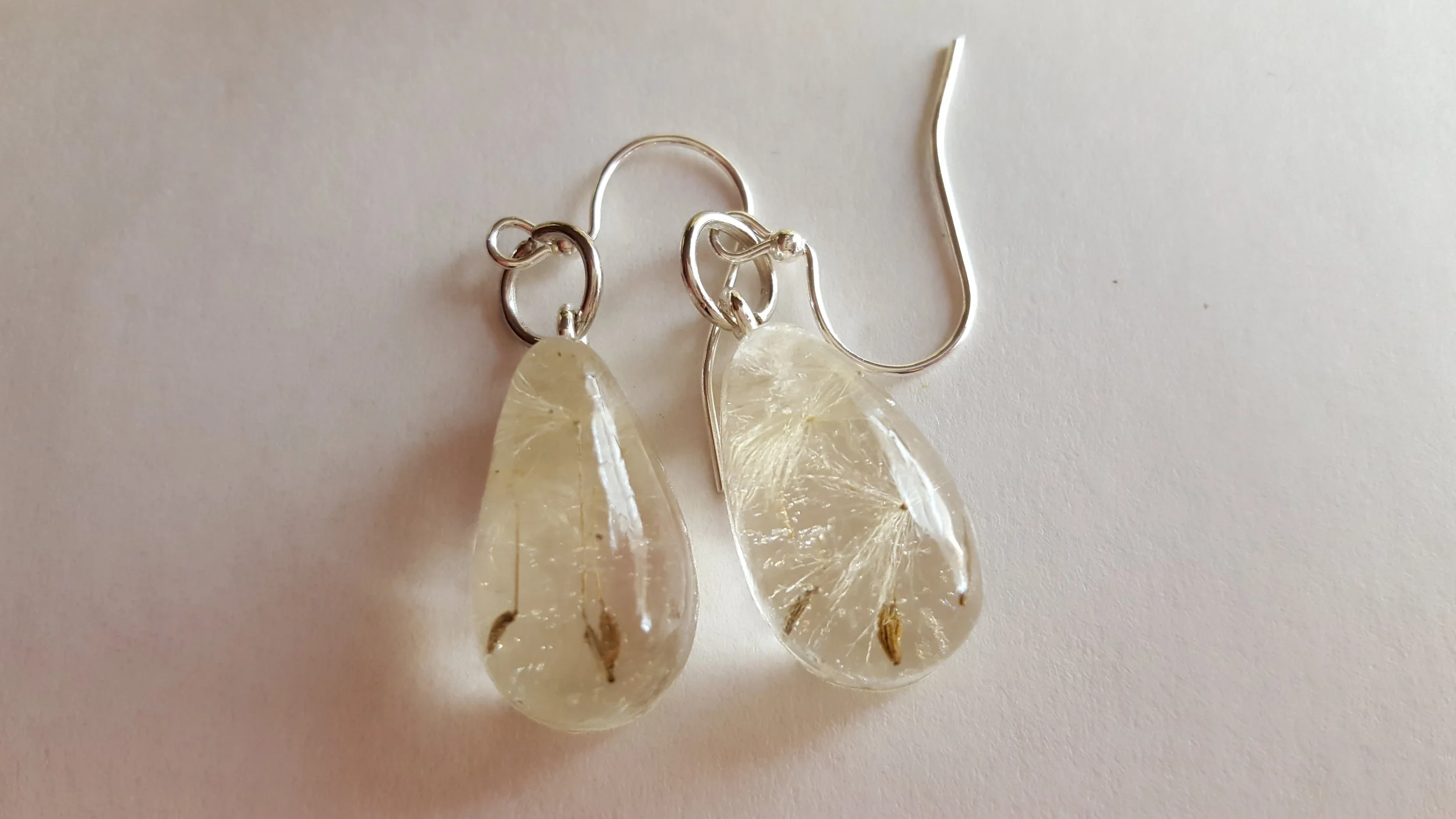 Dandelion Drop Earrings