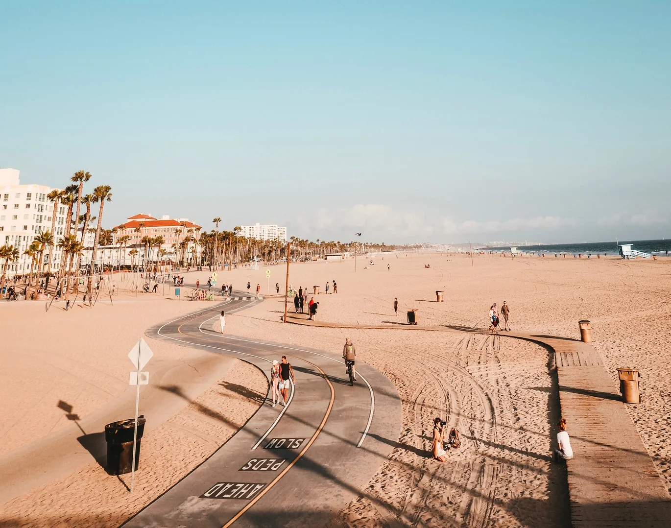 Santa Monica is the place to ride a mechanical bull .jpg