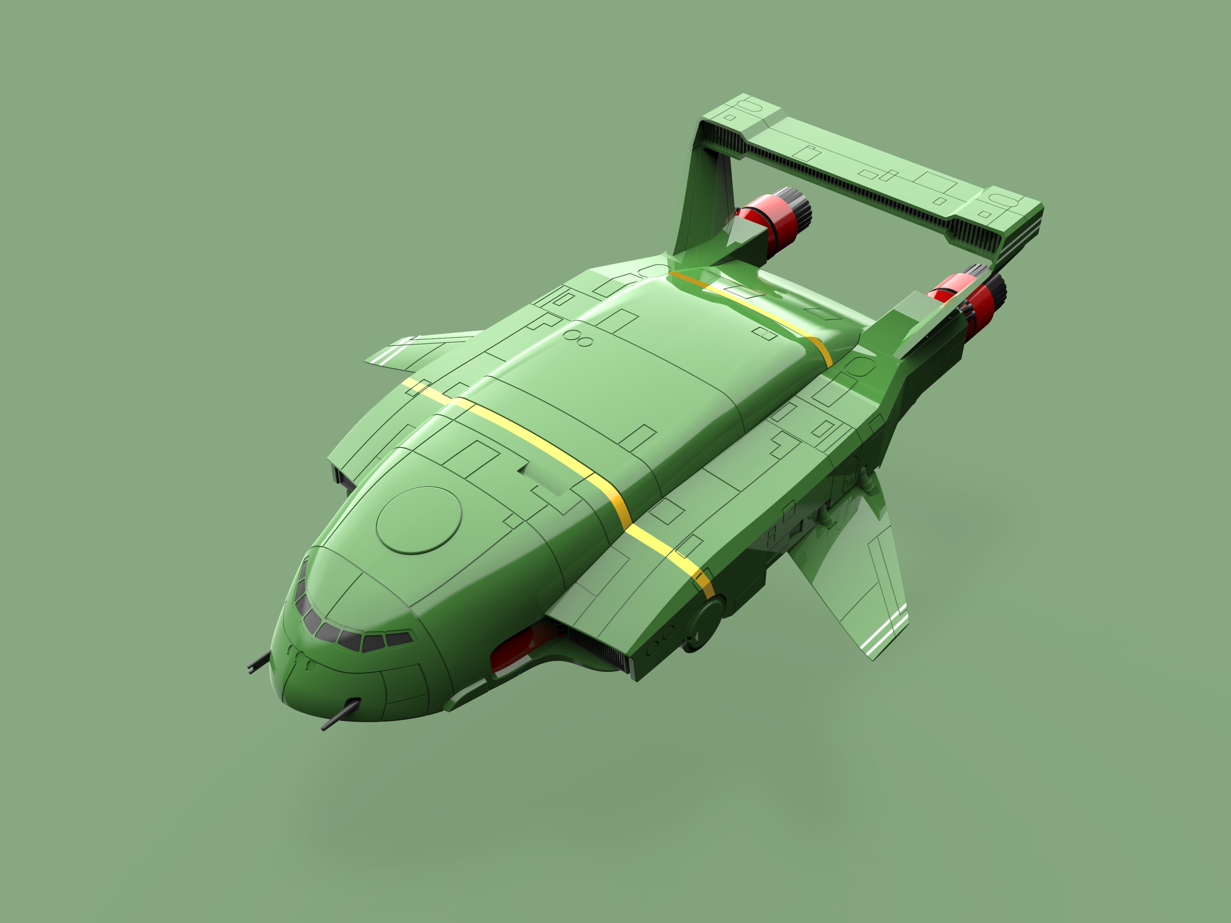 Thunderbird 2 render