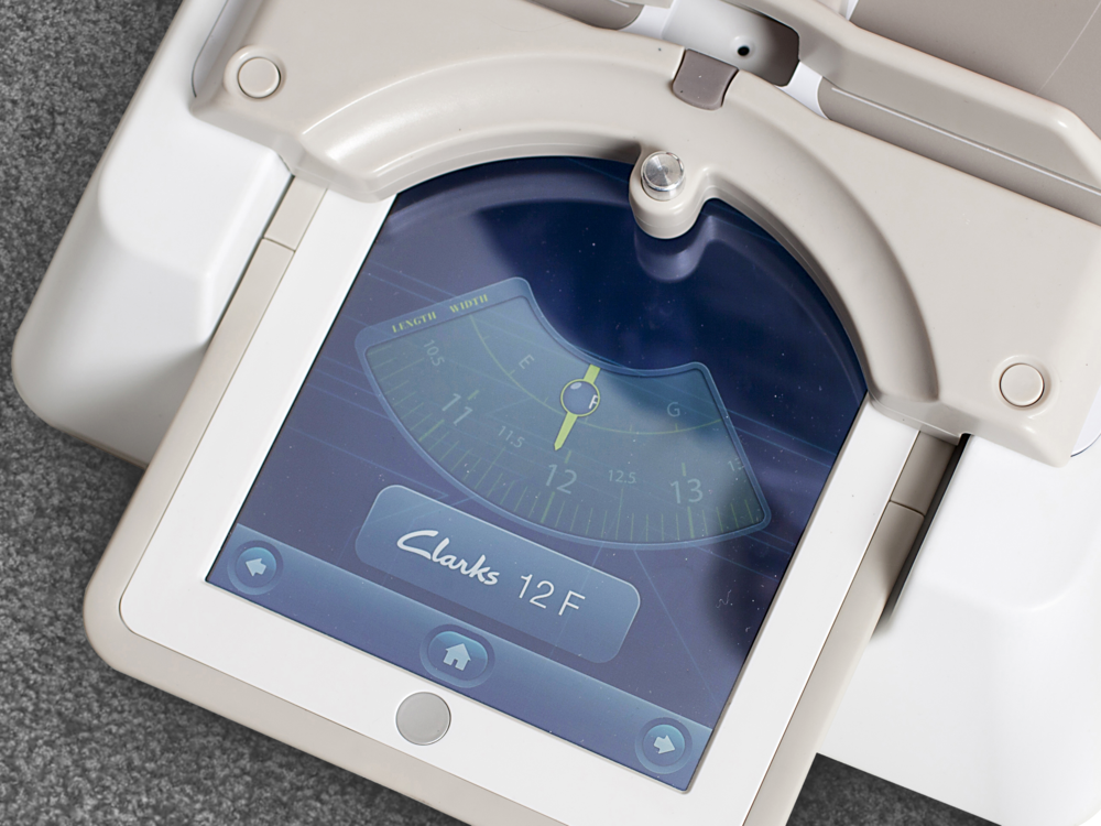 App Design for Clarks iPad Foot Gauge — Designworks | Award-winning rapid  product design and manufacturing business