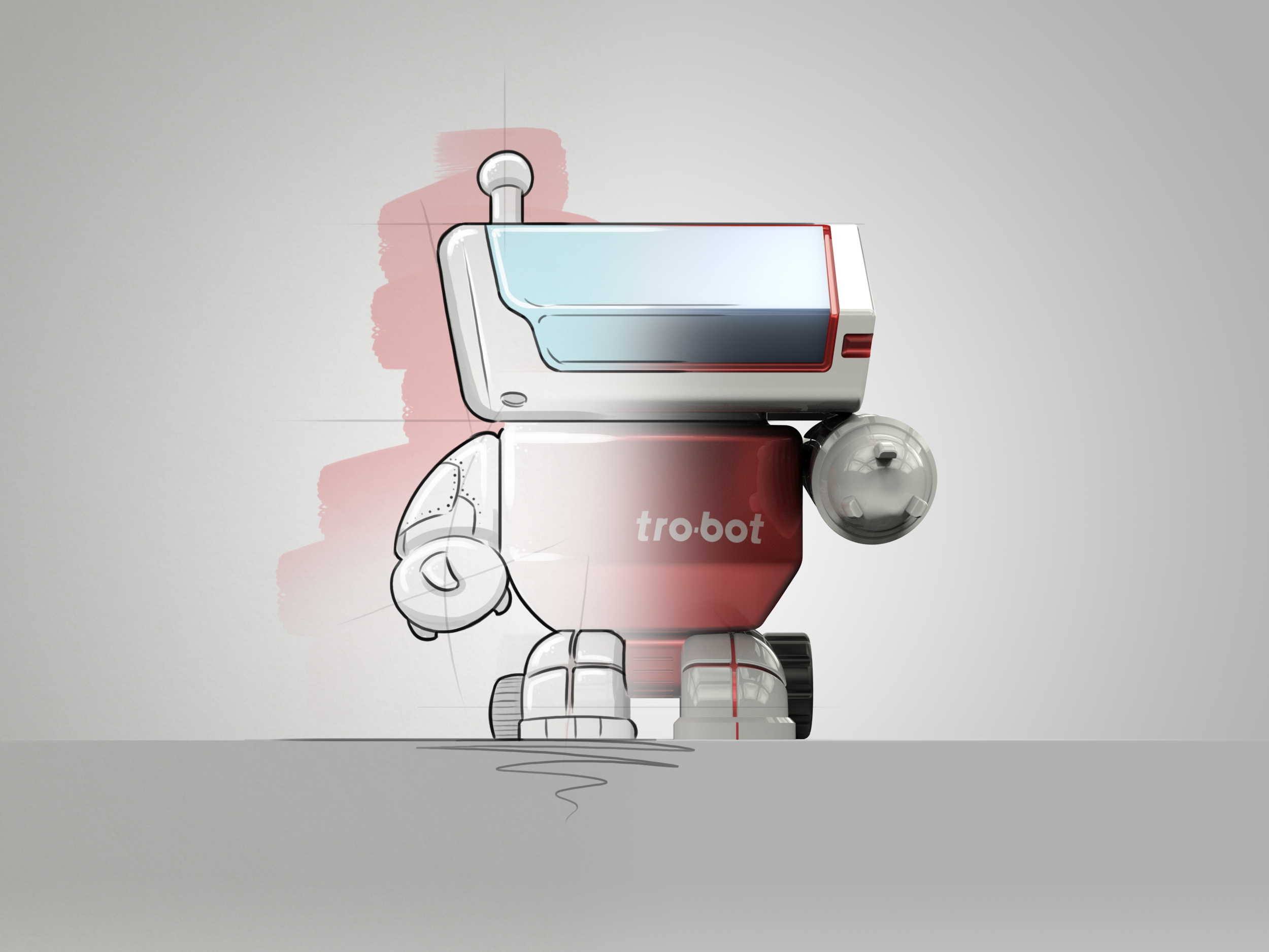 Trotec Trobot Concept Sketch
