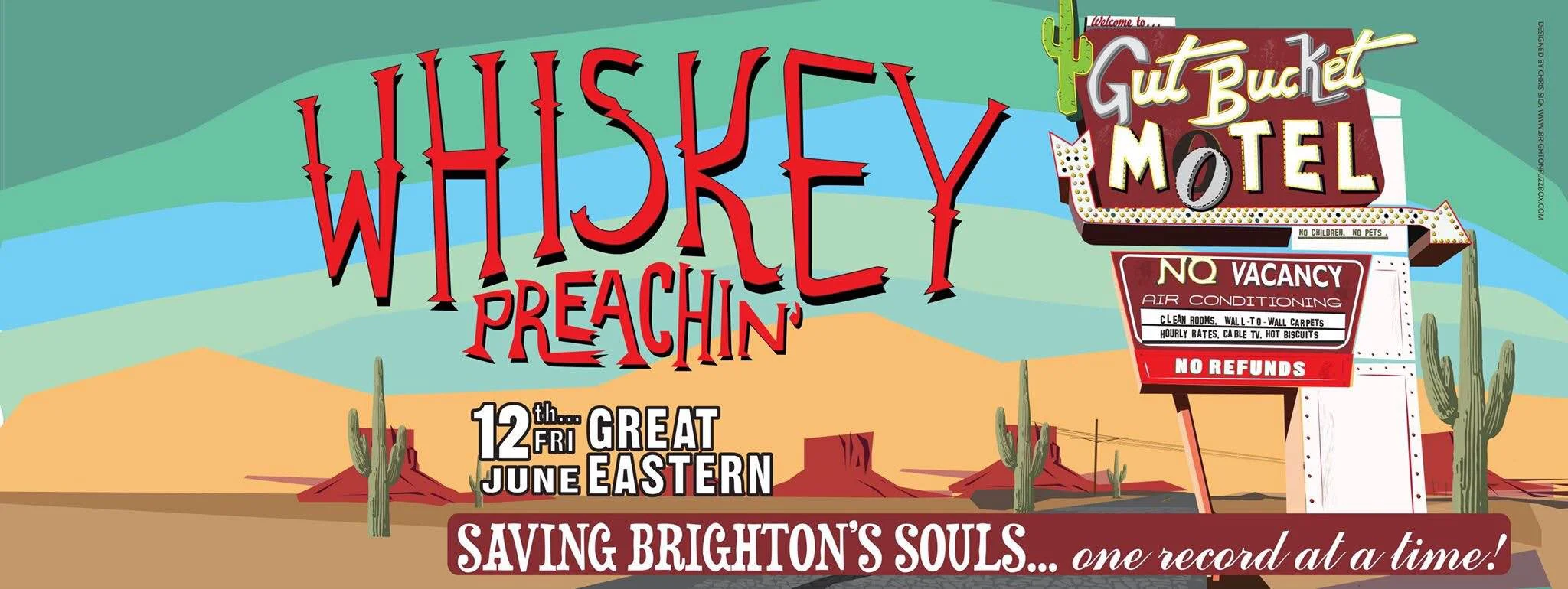 Whiskey Preachin Poster 12th