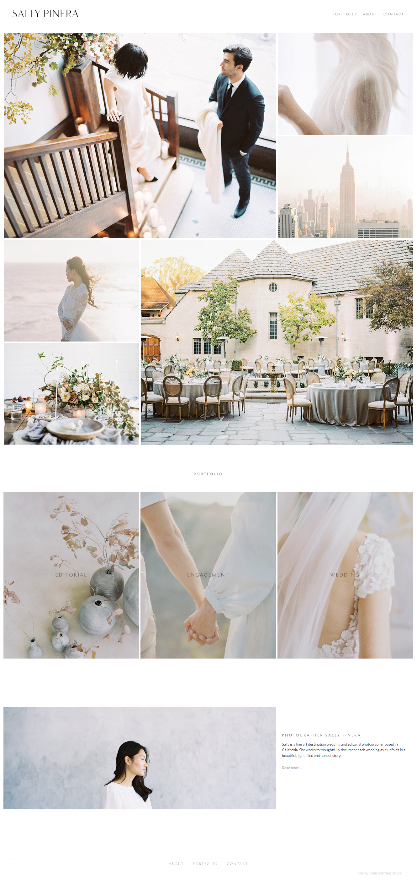 Website by Julia Kostreva Studio