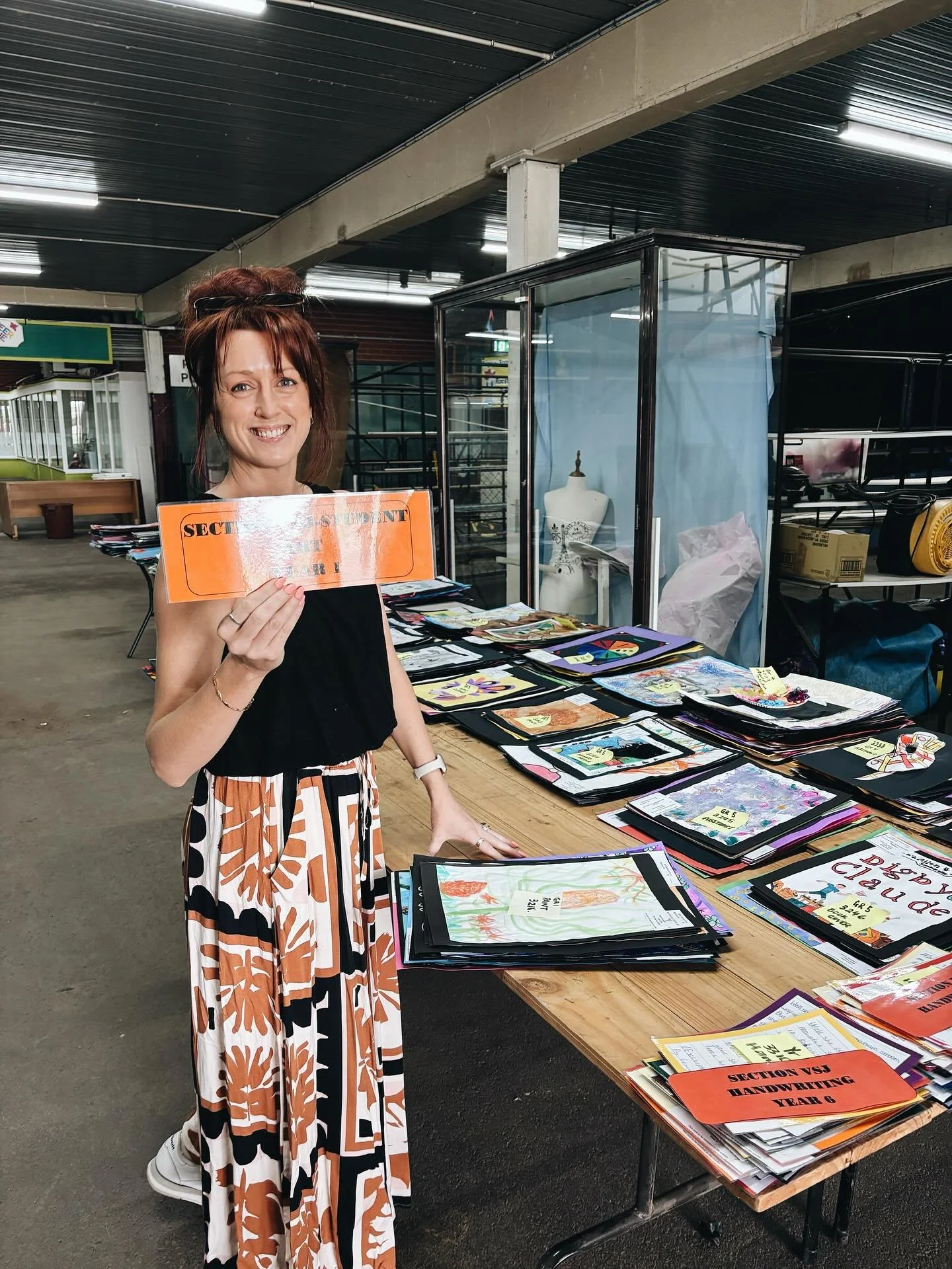 Artist, art teacher.. now I can add art judge to my resume too! 😆 Today I was lucky enough to work with a team of fabulous art educators to help judge the student art entries for the Mildura Show. It was so cute and inspiring seeing the range of art