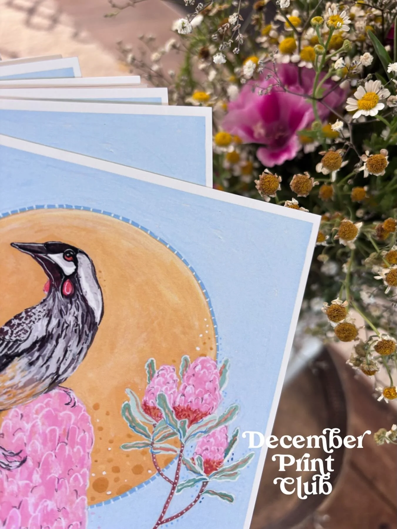 Get excited Print Club subscribers.. I&rsquo;ve just picked up December&rsquo;s prints from the beautiful team at @pictureparlormildura! ✨ (If you need any framing done for Christmas, make sure to head in so they can look after you, they&rsquo;re the