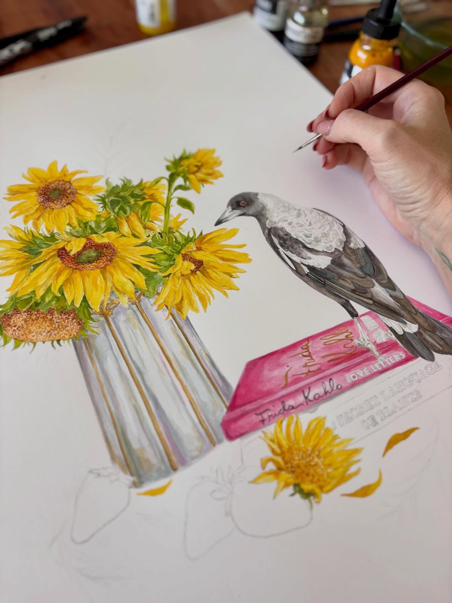 Petal by petal.. 🌻

I had full plans to complete this today, but was distracted by *ahem* my couch with Winter Olympics, Wicked (yes, finally watched it with Lolly!) and Love Island All Stars (don&rsquo;t judge me 🫣).

Print Clubbers, I&rsquo;m org