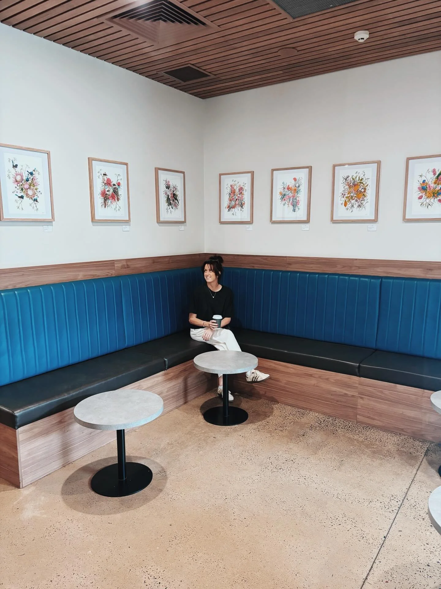 There&rsquo;s something so special about seeing your work out in the world, living a life beyond the studio 🤍

I&rsquo;m incredibly grateful to have my art displayed in such a beautiful local space, and even more so to have my pieces available for o