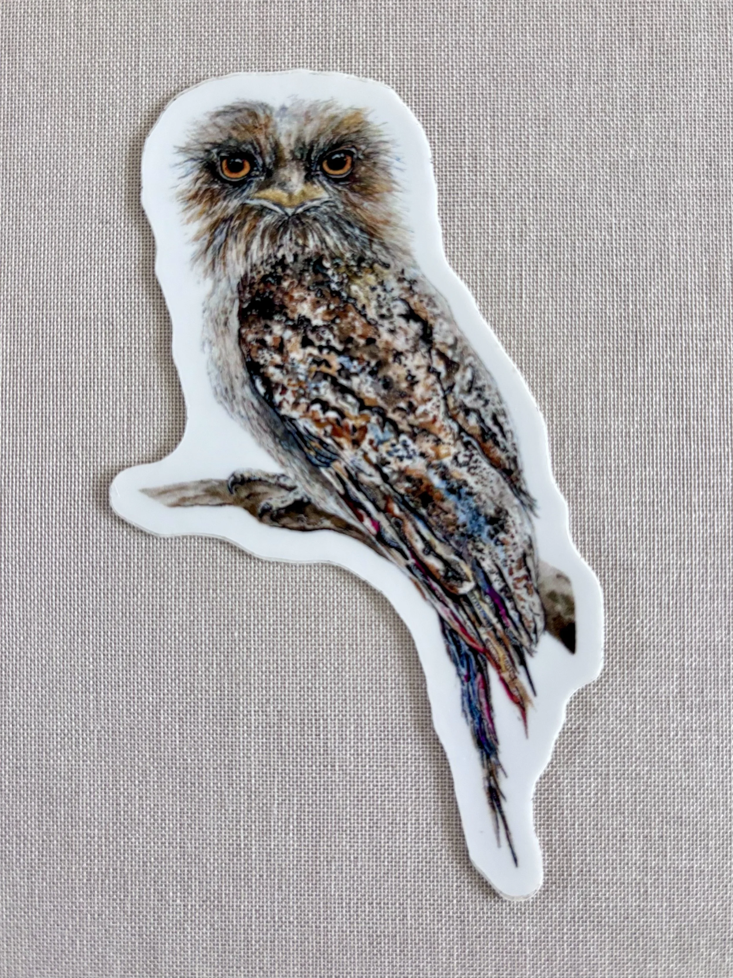 'Softly Falling' Vinyl Sticker