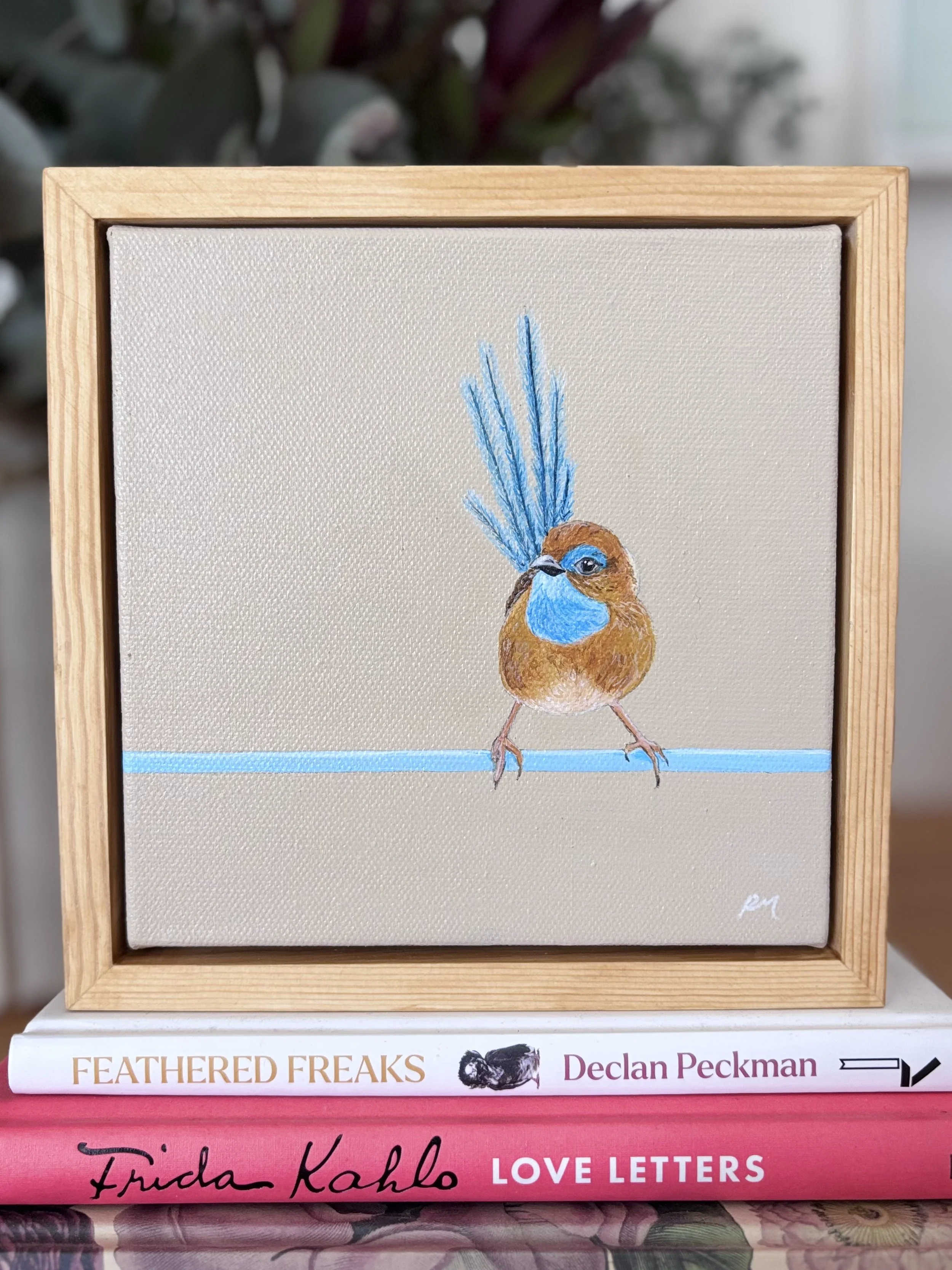 'Stone Mallee-Emu-Wren'' Original Artwork