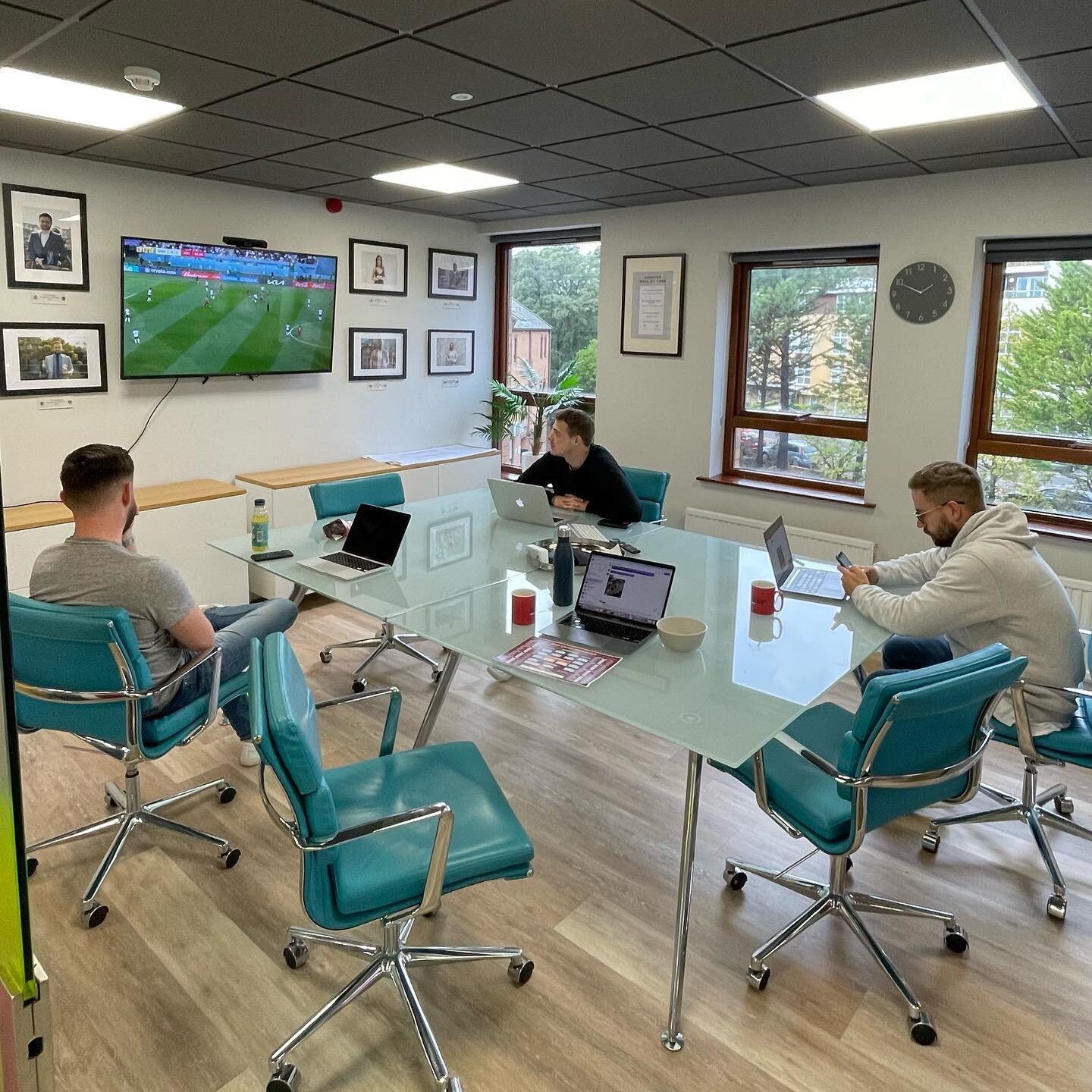 Where are you watching the England v. Iran match at the World Cup? ⚽️

At Venator HQ, we are getting into the World Cup spirit with a company sweepstake and the boardroom as our designated football theatre. 👀

Go England! 🏴󠁧󠁢󠁥󠁮󠁧󠁿

#worldcup #