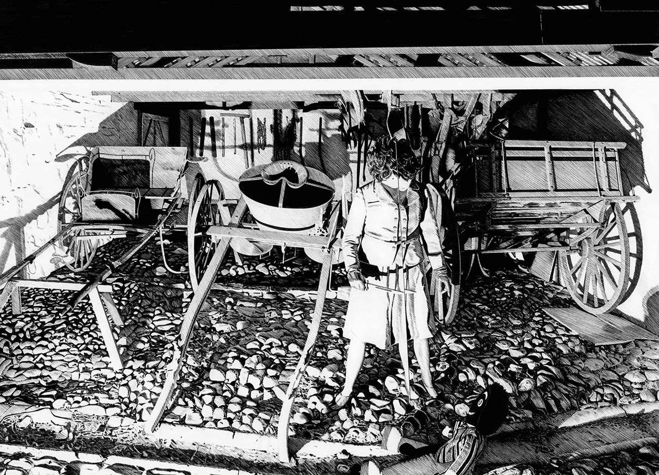 Confrontation in the Coach House