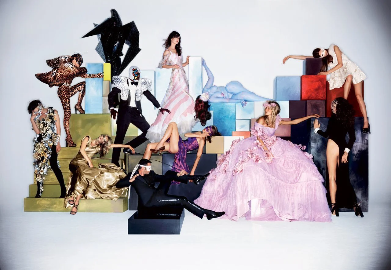  Vogue UK, Photographer Nick Knight, Set Build for Shona Heath 