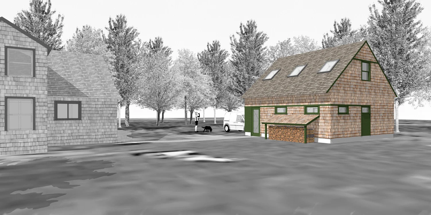108 Worcester View, Garage, Backyard Perspective