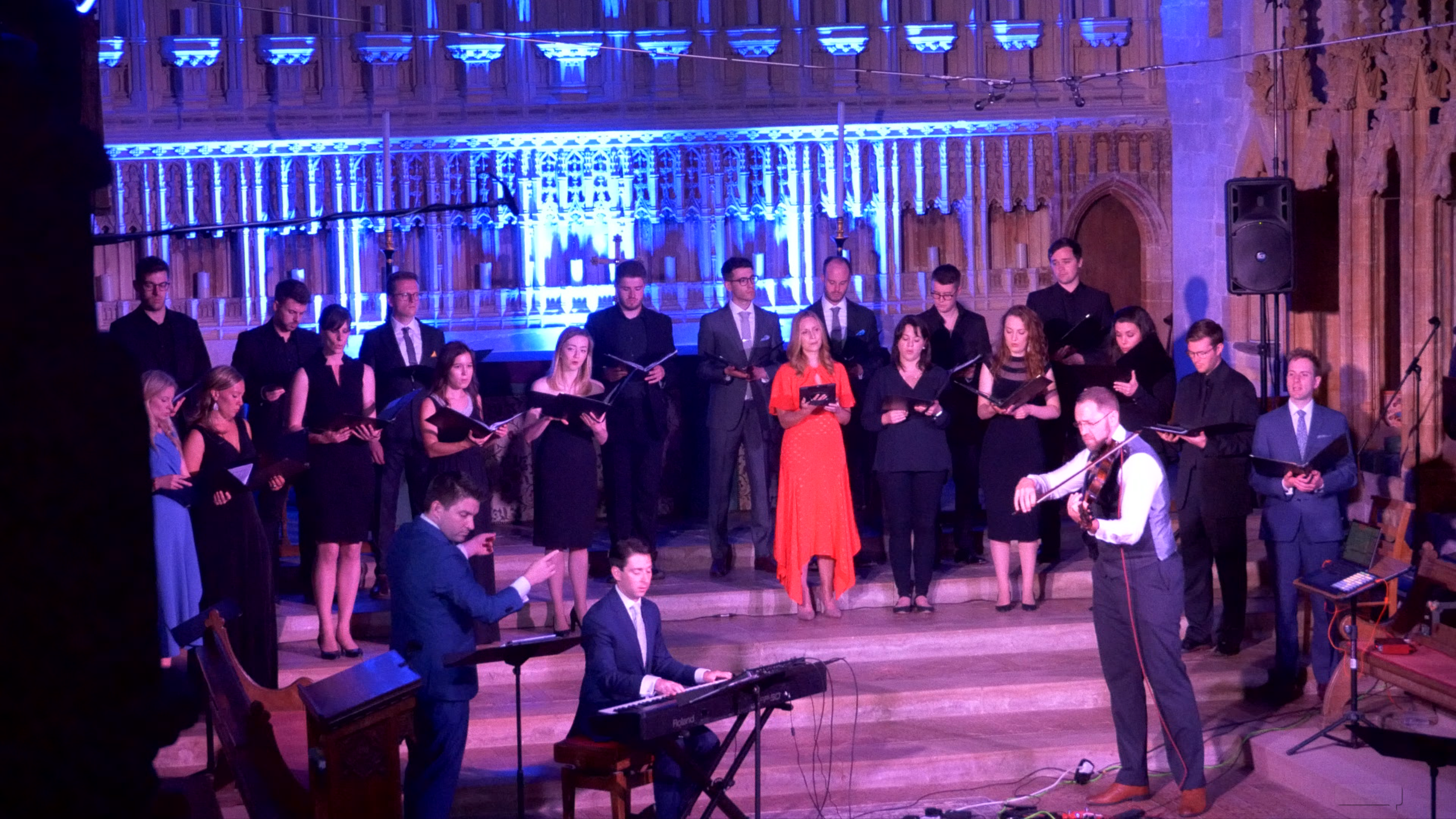 Reflections launch at Milton Abbey July 2019.