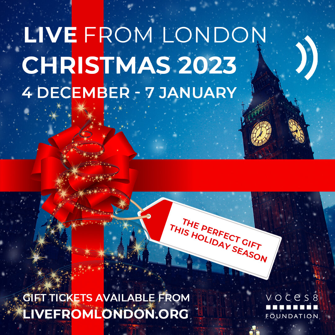 🎟️🎁 As #Thanksgiving and #BlackFriday approach, why not give the gift of music this holiday season with a season ticket to #LIVEFromLondon Christmas 2023.