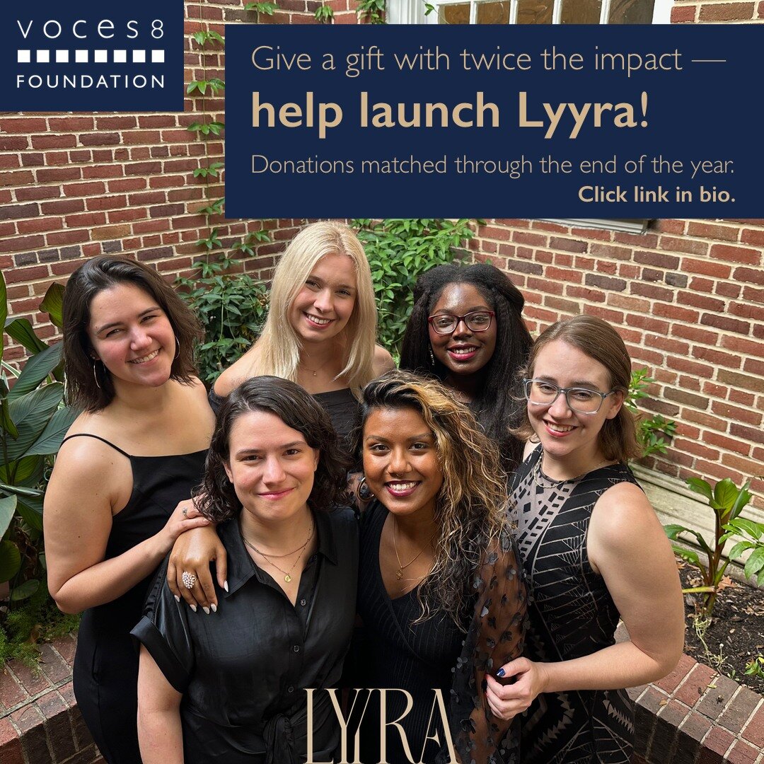 To celebrate #WorldChoralDay, we are super SUPER excited to be introducing our new US-based upper voice ensemble, Lyyra! ⭐️

If you're as excited about Lyyra as we are, we invite you to consider making a gift to support the ensemble's founding &mdash