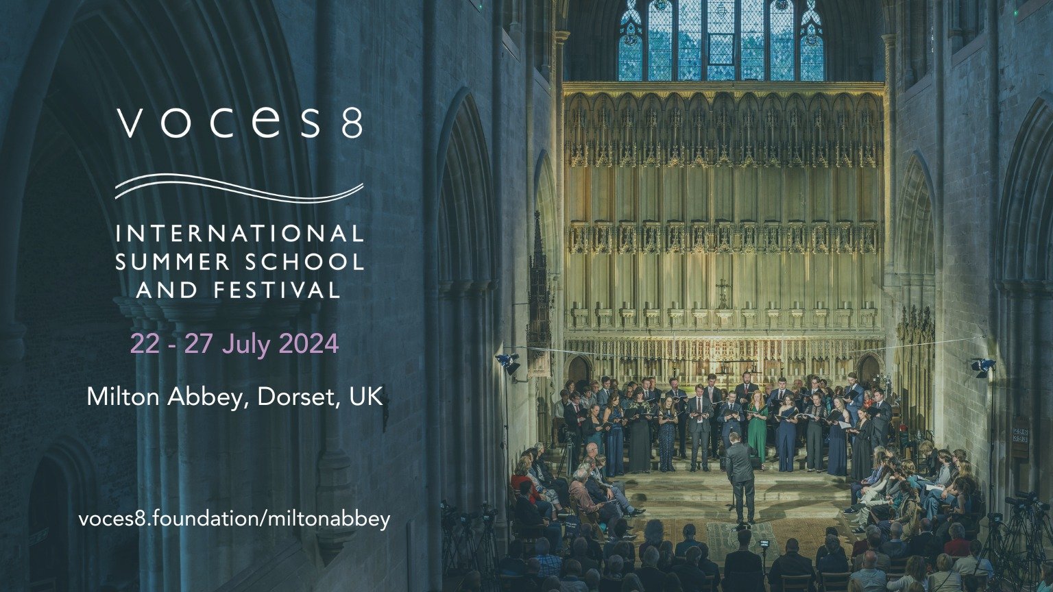 🎟️ Tickets are on sale now for the VOCES8 International Summer Festival at Milton Abbey 🎟️

Join us for a week of music in the stunning grounds and glistening sounds of Milton Abbey Church, Dorset. 

Get your tickets in the link in our bio.

#voces
