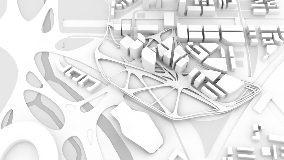 Flotsam's Polynomial C Attractor with 2 hubs on site.