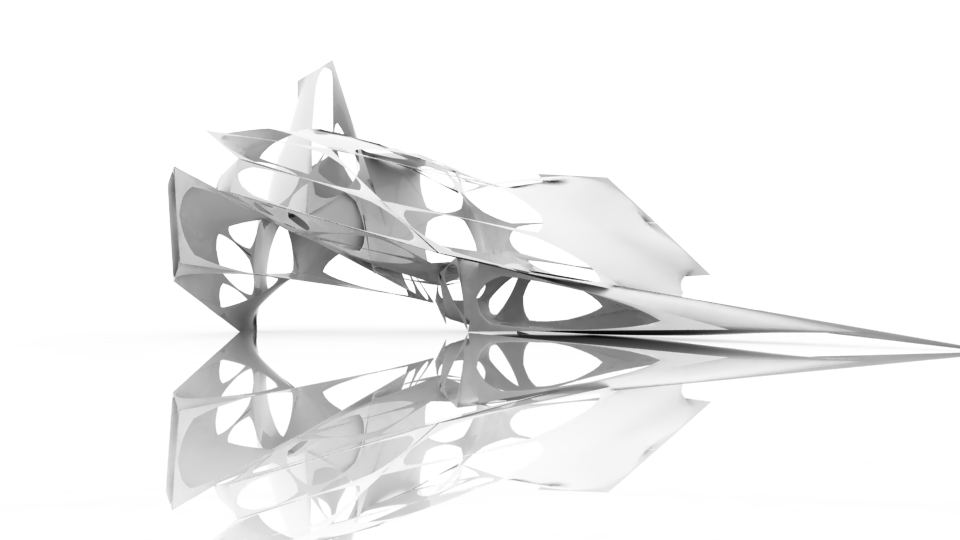 In Series 03, Flotsam modified only portions of the attractor in order to gain better control over the script and its parameters.Components of this series are smoother and have more integrated connections among each other. 