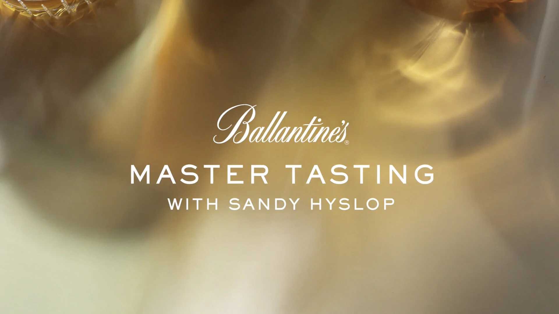 Ballantine's: Master Tasting