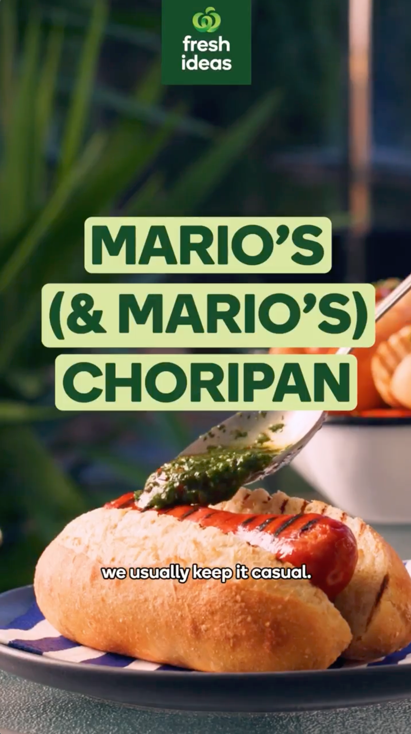  Woolworths - Father's Day Choripan 
