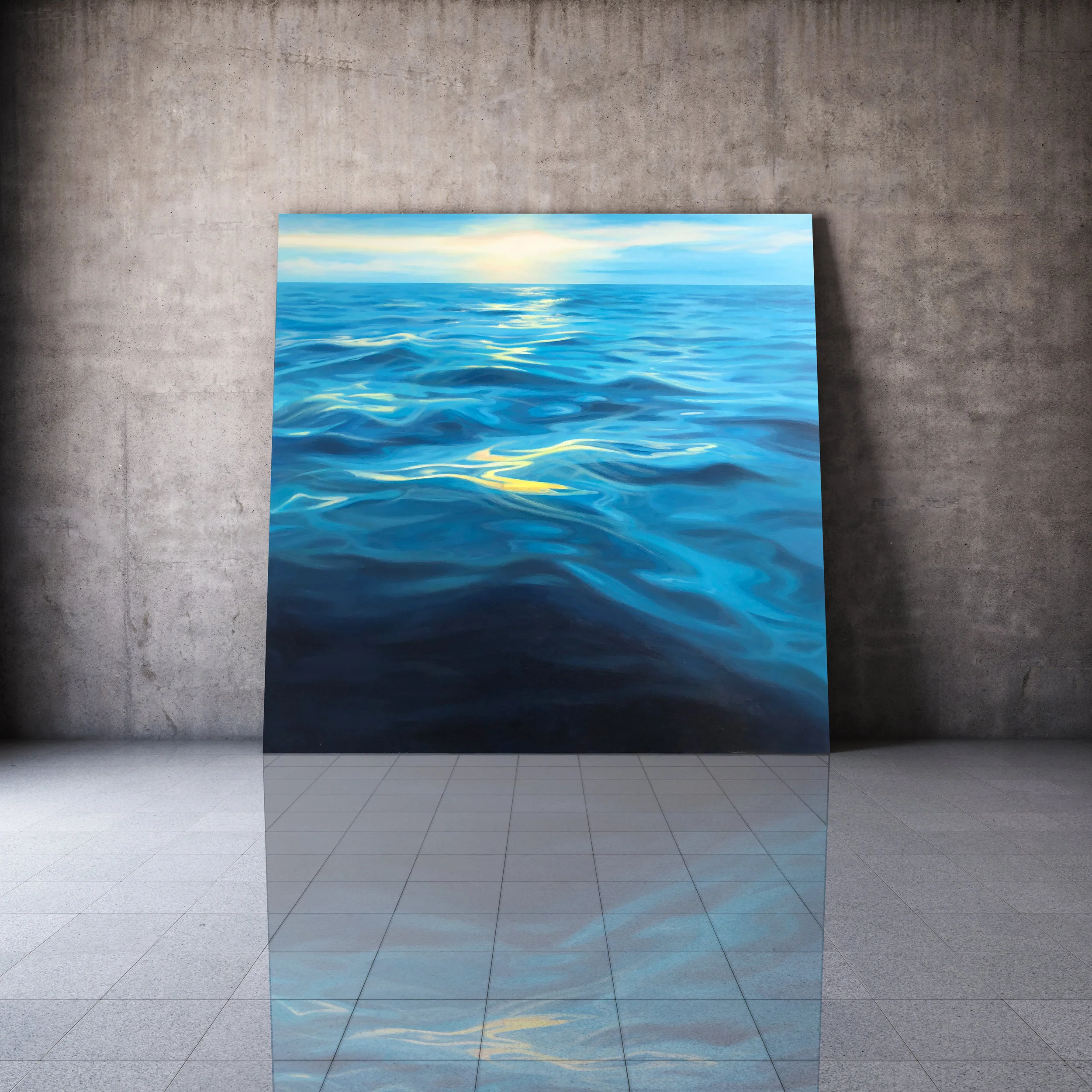 Take a breath. SOLD 100X100cm