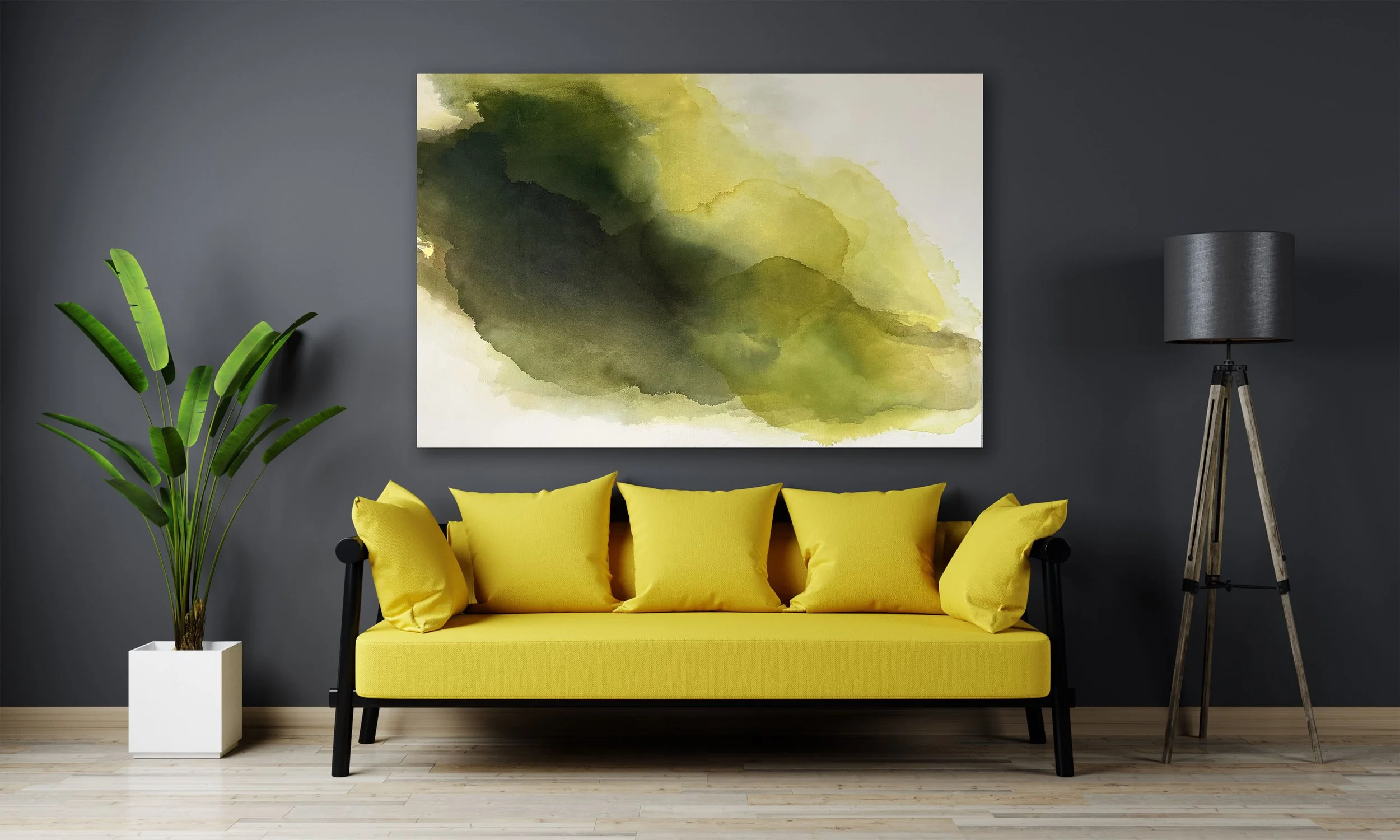 Nature, In Its Own Time 150x100cm room.jpg