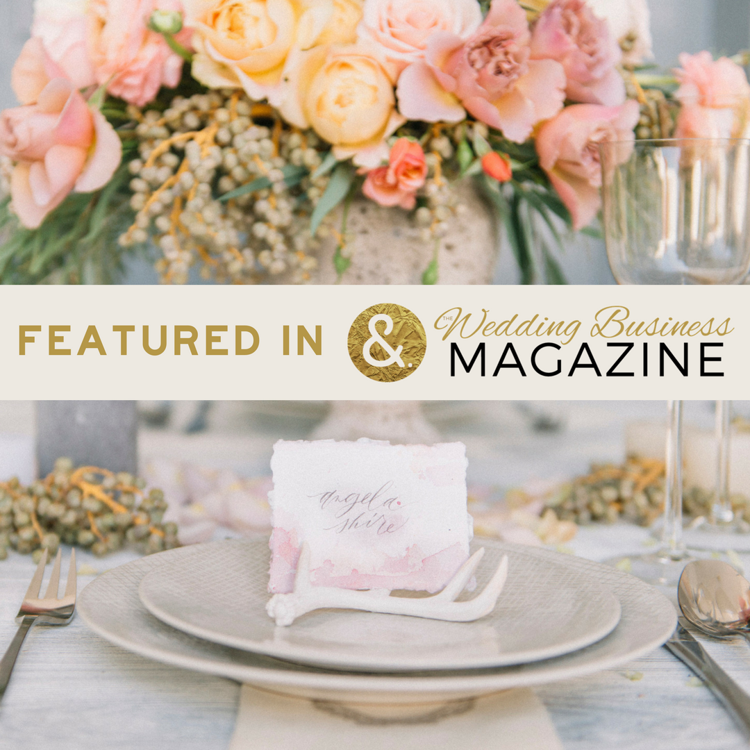 Caroline Featured in Wedding Business Magazine