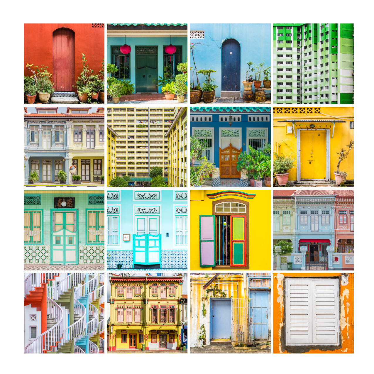 Singapore Squares - Mixed 1