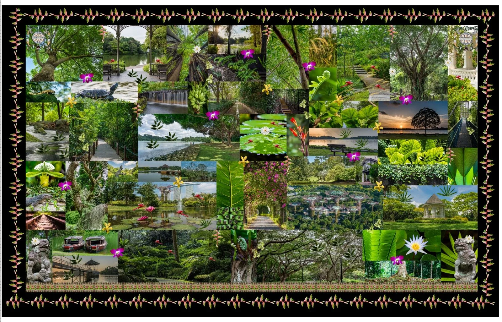 Evergreen Singapore Canvas