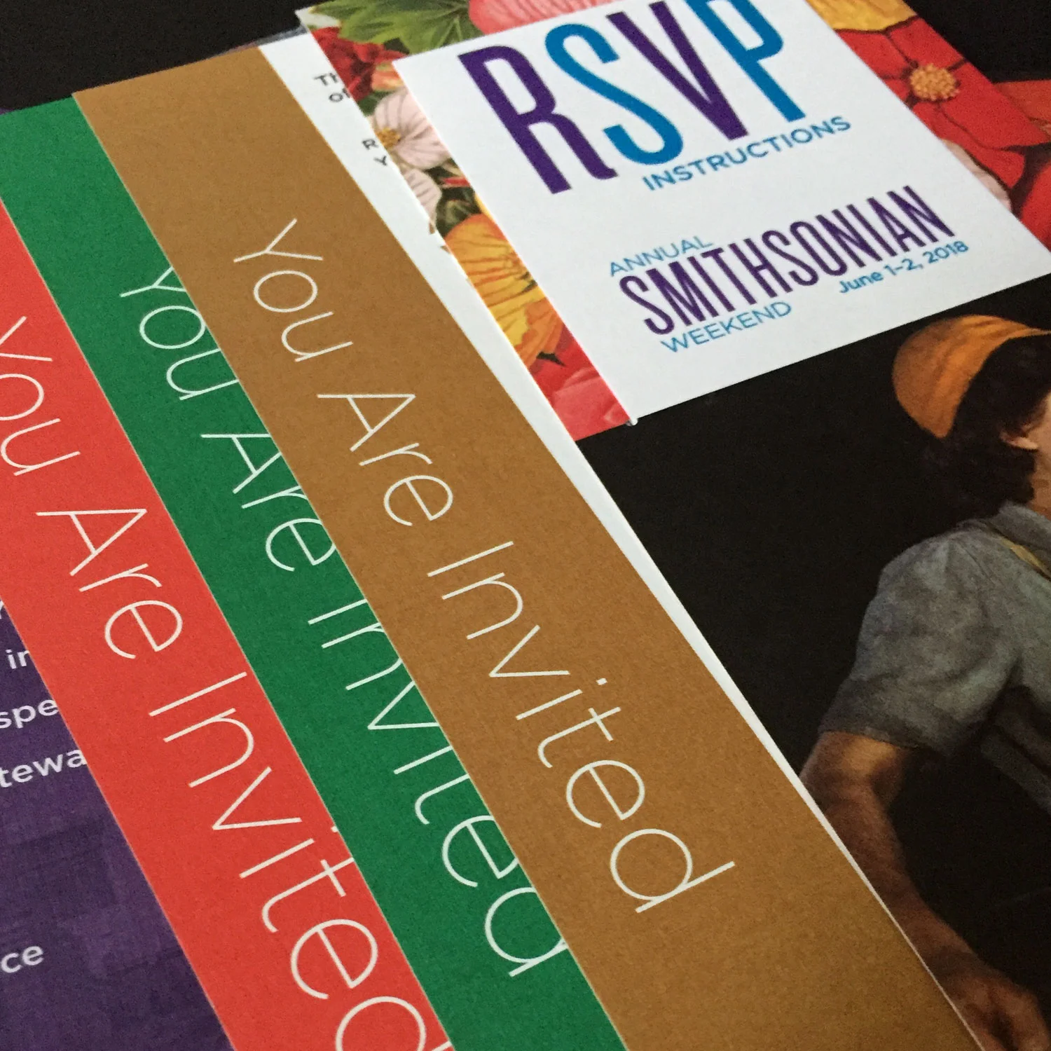 Annual Smithsonian Weekend – Event Materials