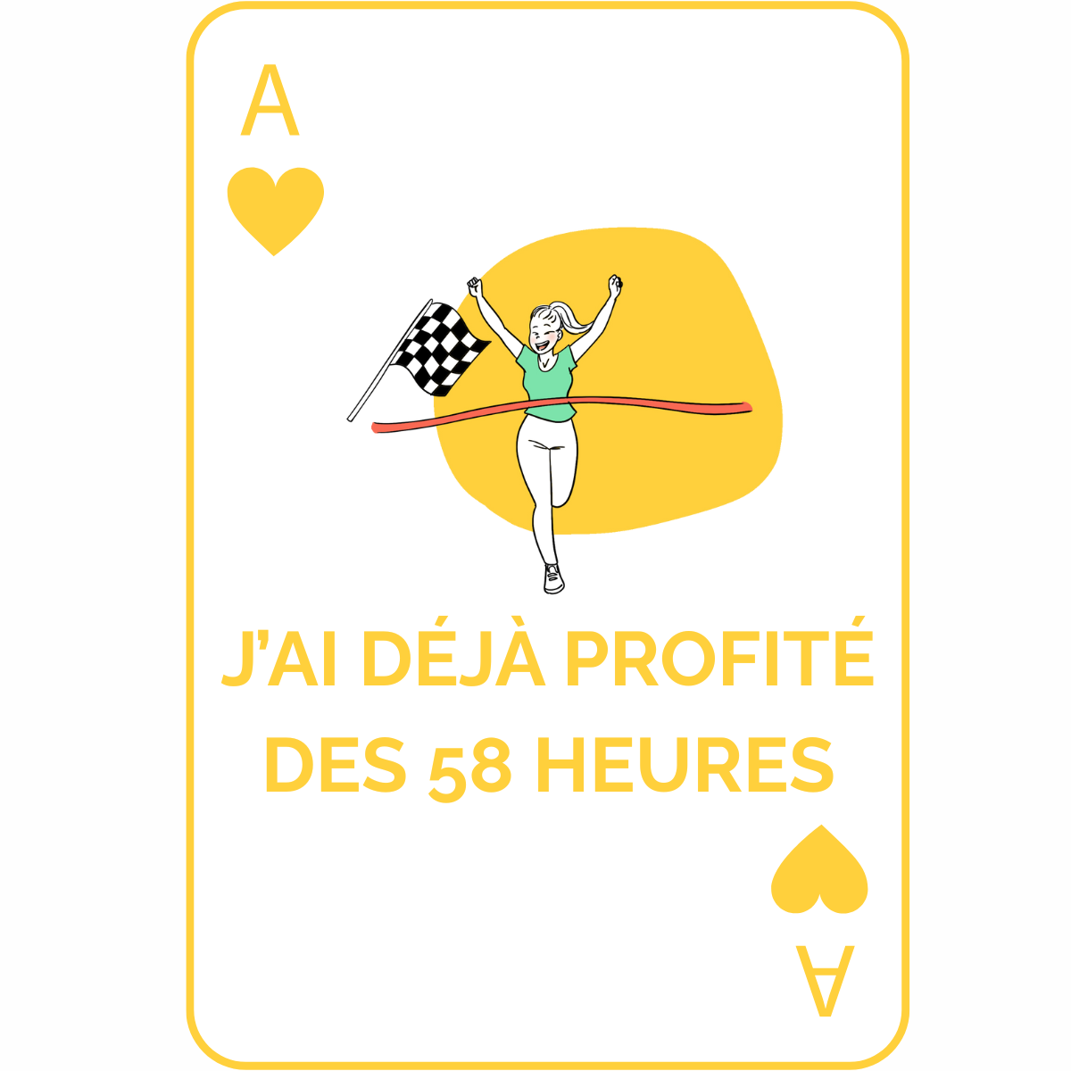 Carte J’ai tout utilisé