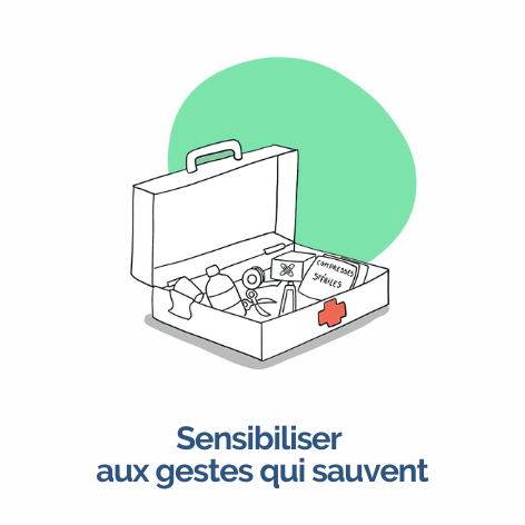 Sensibiliser aux gestes qui sauvent - OPCO