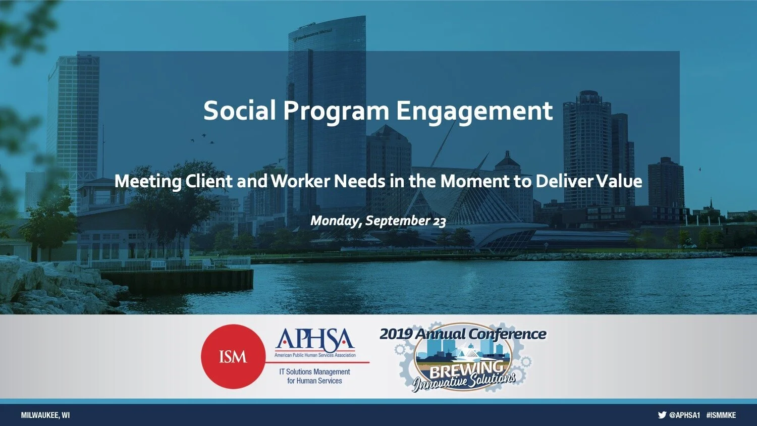 APHSA ISM 2019